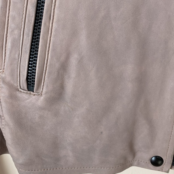 IRO Newhan leather motorcycle biker jacket 10 - Picture 7 of 11